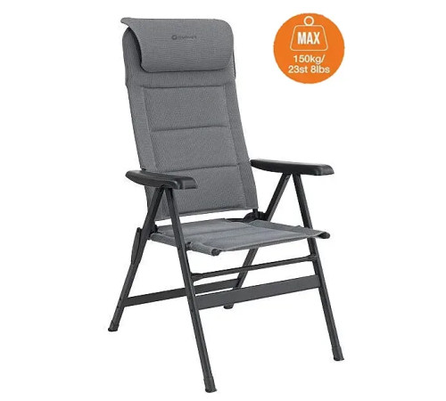Стілець кемпінговий Outwell Teton, сірий