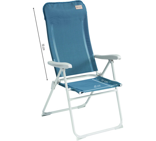Стілець розкладний Outwell Cromer Ocean Blue (410091) Стілець розкладний Outwell Cromer Ocean Blue (410091)