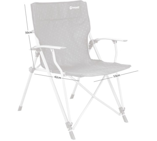Крісло розкладне Outwell Goya 470411, синє