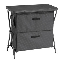 Шафа кемпінгова Outwell Bahamas Cabinet 80 × 44 × 80 см, чорний