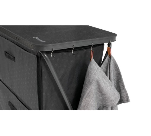 Шафа кемпінгова Outwell Bahamas Cabinet 80 × 44 × 80 см, чорний
