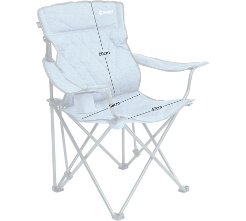 Стілець розкладний Outwell Kielder Blue (470313) Стілець розкладний Outwell Kielder Blue (470313)