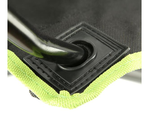 Крісло кемпінгове NILS CAMP NC3044 чорно-лаймове