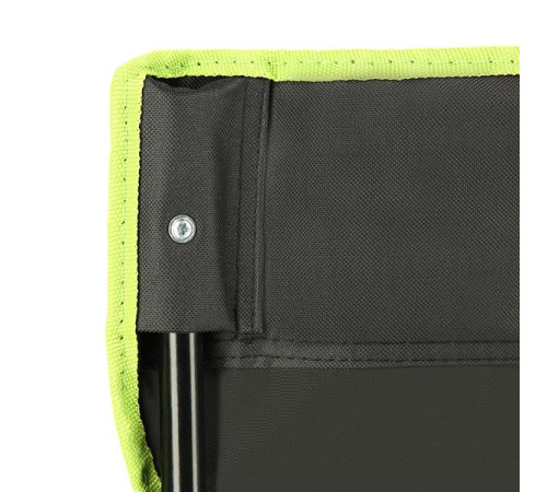 Крісло кемпінгове NILS CAMP NC3044 чорно-лаймове