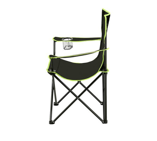 Крісло кемпінгове NILS CAMP NC3044 чорно-лаймове