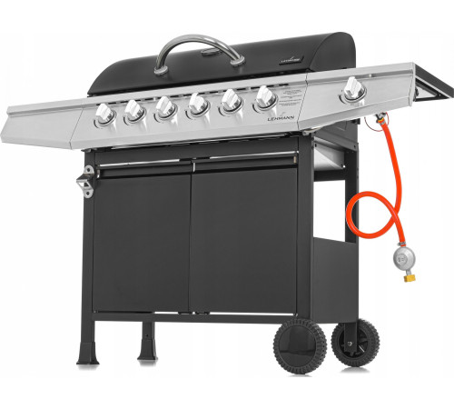 Газовий гриль LEHMANN VEGAS 12.8 kW 33.5 см x 72 см Газовий гриль LEHMANN VEGAS 12.8 kW 33.5 см x 72 см