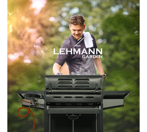 Газовий гриль LEHMANN VEGAS 12.8 kW 33.5 см x 72 см Газовий гриль LEHMANN VEGAS 12.8 kW 33.5 см x 72 см