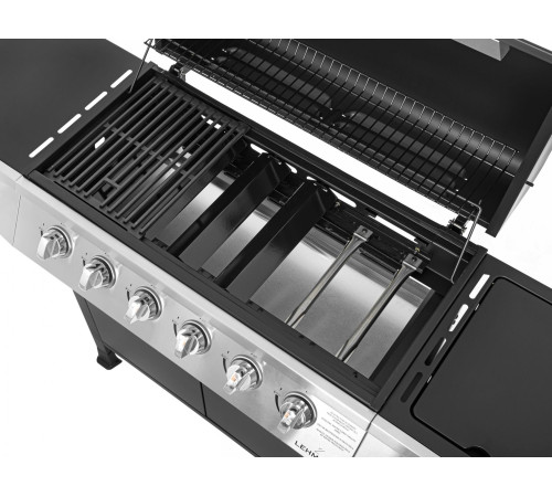 Газовий гриль LEHMANN VEGAS 12.8 kW 33.5 см x 72 см Газовий гриль LEHMANN VEGAS 12.8 kW 33.5 см x 72 см