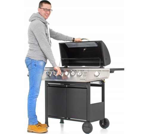 Газовий гриль LEHMANN VEGAS 12.8 kW 33.5 см x 72 см Газовий гриль LEHMANN VEGAS 12.8 kW 33.5 см x 72 см