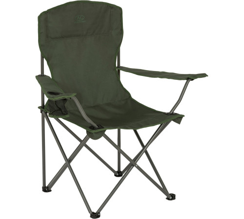 Стілець розкладний Highlander Edinburgh Camping Chair FUR002-OG, оливковий Стілець розкладний Highlander Edinburgh Camping Chair FUR002-OG, оливковий
