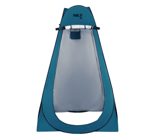 Намет санітарний NILS CAMP NC1706, 120 х 120 х 190 см, синьо-зелений