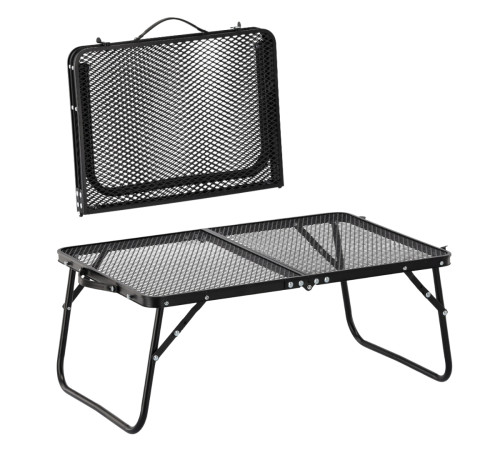 Стіл туристичний Chomik Garden Line TOURIST 60 х 40 х 26,5 см - чорний