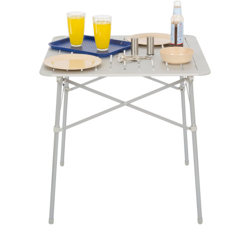 Стіл розкладний Highlander Aluminium Slat Folding Table Small Silver (FUR073) Стіл розкладний Highlander Aluminium Slat Folding Table Small Silver (FUR073)