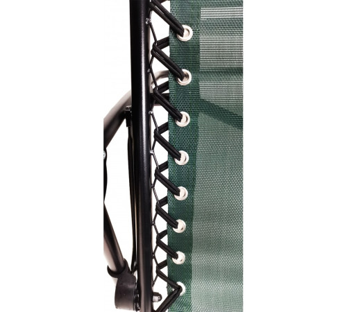 Шезлонг із захисним козирком Bonro SP-167A, 173 х 52 х 108 см - зелений