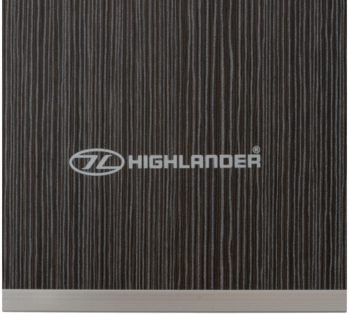 Стіл розкладний Highlander Compact Folding Table Double FUR077-GY, 70 x 120 x 60 см - сірий