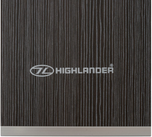 Стіл розкладний Highlander Compact Folding Table Double FUR077-GY, 70 x 120 x 60 см - сірий