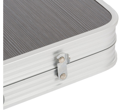 Стіл розкладний Highlander Compact Folding Table Double FUR077-GY, 70 x 120 x 60 см - сірий