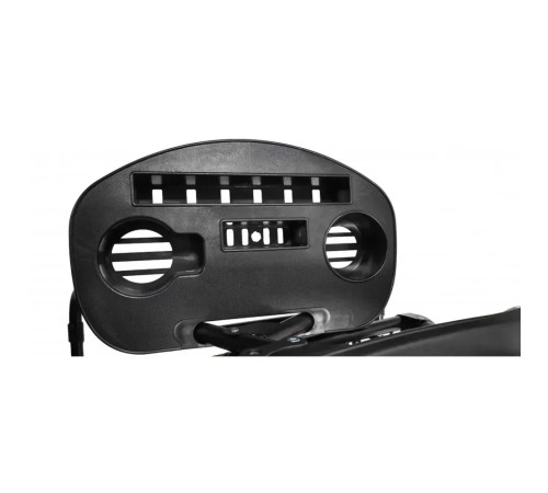 Шезлонг із захисним козирком Bonro SP-167A, 173 х 52 х 108 см - сірий