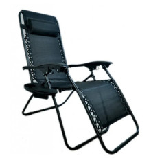 Шезлонг розкладний Bonro СПА-167A, 94 x 66 x 16 см - зелений