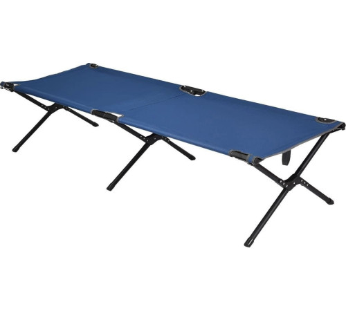 Лежак розкладний Costway 68 х 190 х 38 см - синє