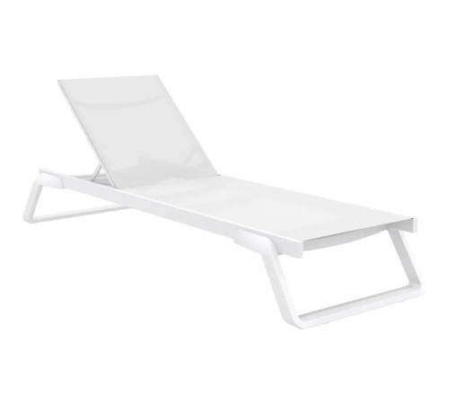 Шезлонг Siesta Tropic, білий Шезлонг Siesta Tropic, білий
