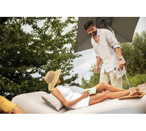 Лежак KETTLER EGO 0105314-7820, 210 x 90 x 33 см - бежевий