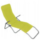 Крісло-шезлонг Jumi розкладний 166 х 57 х 100 см - зелений