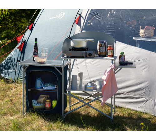 Кухня кемпінгова Easy Camp Sarin 540031, 143 x 48 x 110,5 см - синя