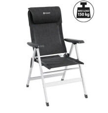 Крісло кемпінгове Outwell Milton, чорно-сірий
