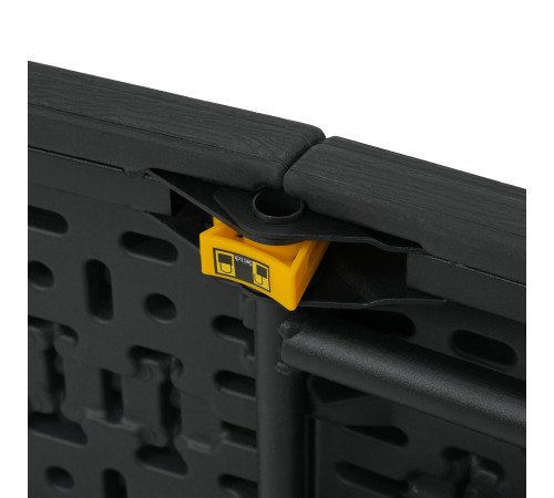 Лавка розкладна NILS CAMP NC3404, 183 х 28 х 43 см, чорна