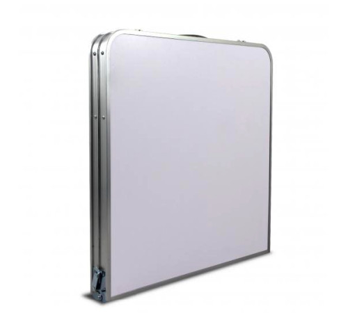 Стіл туристичний розкладний Jumi Economix з 4 стільцями 120 х 60 см - білий