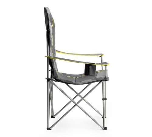 Крісло для кемпінгу NILS CAMP NC3080, сіро-лаймове