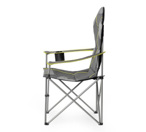 Крісло для кемпінгу NILS CAMP NC3080, сіро-лаймове