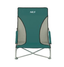 Шезлонг NC3035 NILS CAMP зелено-сірий