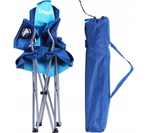 Розкладне крісло для кемпінгу KING CAMP Blue Розкладне крісло для кемпінгу KING CAMP Blue
