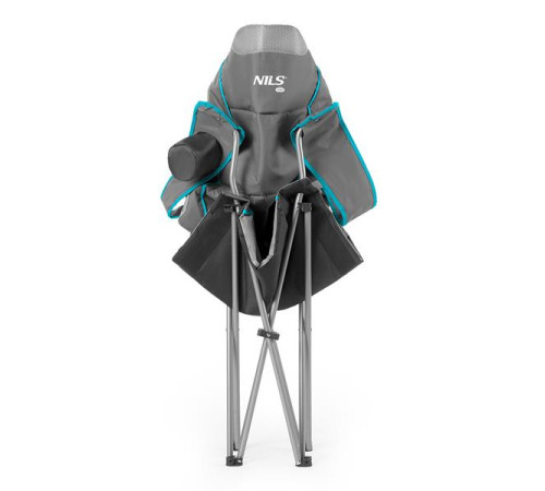 Крісло для кемпінгу NILS CAMP NC3080, сіре
