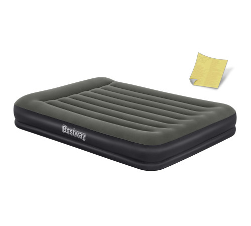 Матрац надувний Bestway 67699 203x152 см, чорно-сірий Матрац надувний Bestway 67699 203x152 см, чорно-сірий