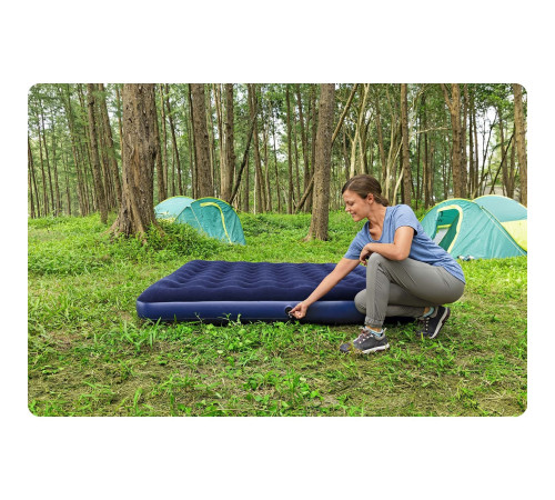 Матрац надувний Bestway 67004 203x183 см, синій
