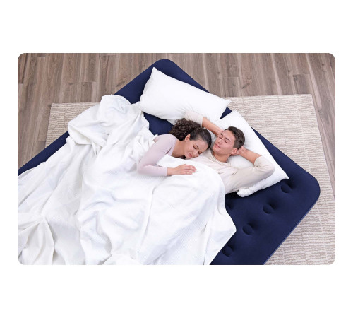 Матрац надувний Bestway 67004 203x183 см, синій