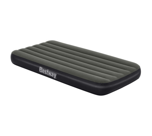 Матрац надувний Bestway 6713L 188x99 см, чорно-сірий
