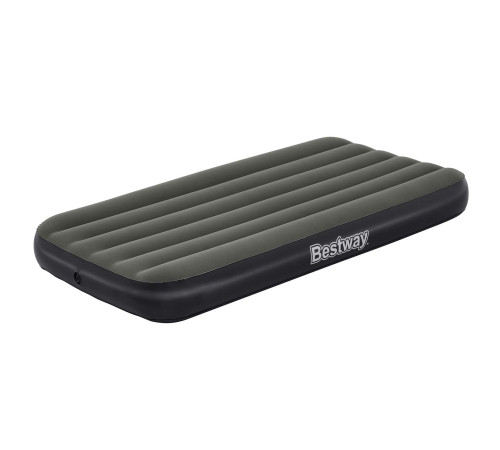 Матрац надувний Bestway 6713L 188x99 см, чорно-сірий