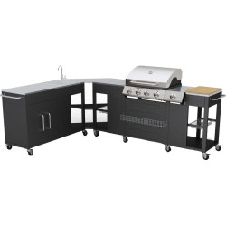 Газовий садовий гриль vidaXL 160711 14 кВт