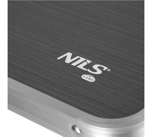 Стіл кемпінговий розкладний NILS CAMP NC1605, темно-сірий