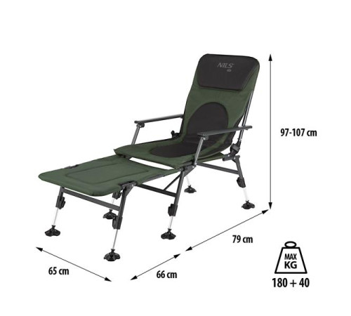 Рибальське крісло NILS CAMP NC1802 SET 