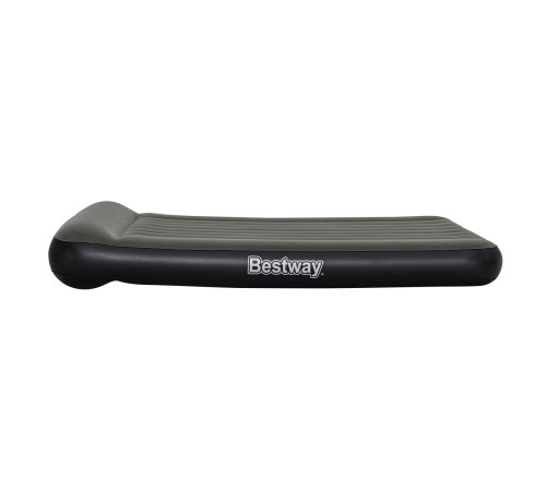 Матрац надувний Bestway 67930 з електронасосом 203x152 см, чорно-сірий Матрац надувний Bestway 67930 з електронасосом 203x152 см, чорно-сірий