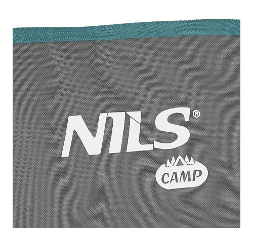 Крісло для кемпінгу NILS CAMP NC3079, сіро-зелене Крісло для кемпінгу NILS CAMP NC3079, сіро-зелене