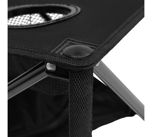 Стіл розкладний NILS CAMP NC3304 з 2 стільцями, чорний