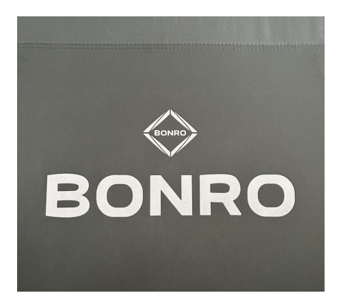 Ліжко розкладне туристичне Bonro сіре Ліжко розкладне туристичне Bonro сіре