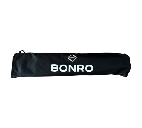 Ліжко розкладне туристичне Bonro чорне Ліжко розкладне туристичне Bonro чорне