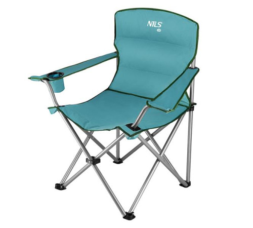 Крісло для кемпінгу NILS CAMP NC3079, бірюзове